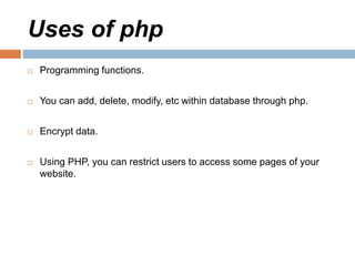 Php | PPTX