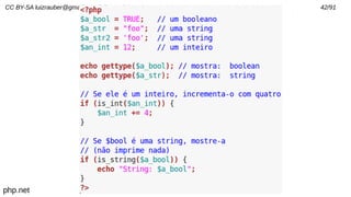 CC BY-SA luizrauber@gmail.com || fb.com/luizrauber 42/91
php.net
 