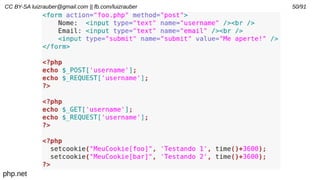 CC BY-SA luizrauber@gmail.com || fb.com/luizrauber 50/91
php.net
 