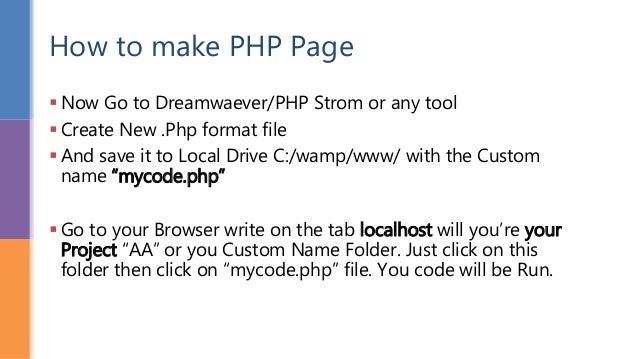 Php tutorials for Beginners