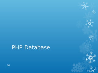 PHP Database
56
 