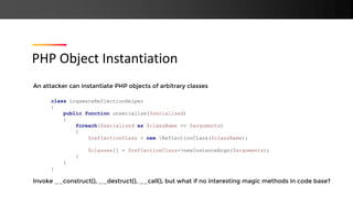 New PHP Exploitation Techniques | PDF