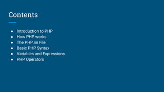 Php | PPTX