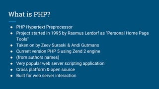 Php | PPTX