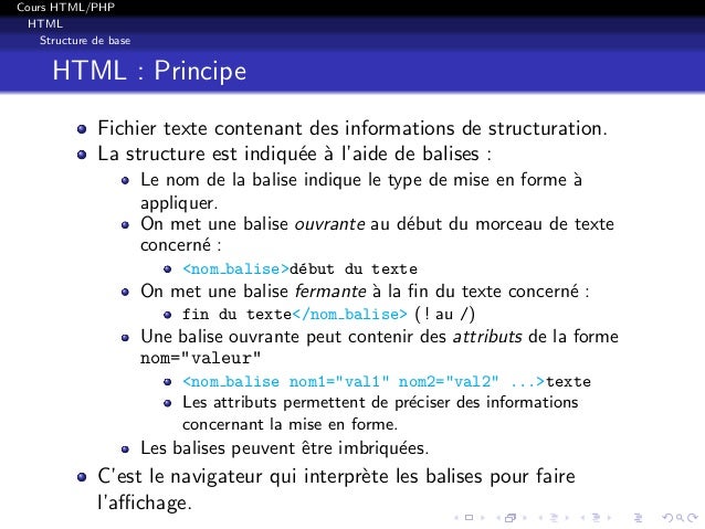 cours Php