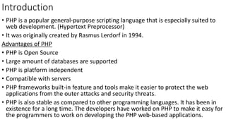 Php | PPT