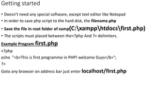 Php | PPT