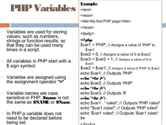 Php i basic chapter 3