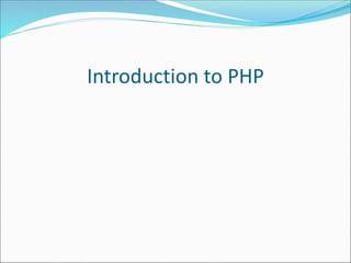 a brief introduction to PHP and how to use it. | PPT | Programming ...