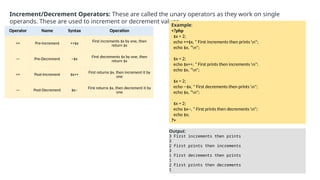 PHP BASICs Data Type ECHo and PRINT.pptx