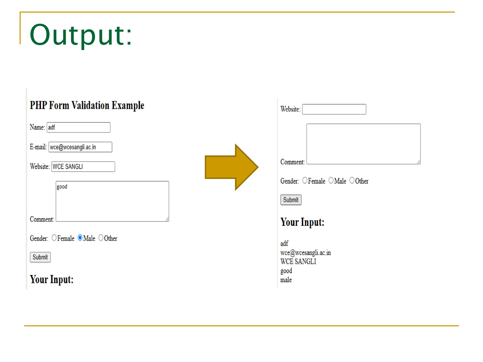 Output: 