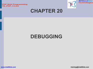 CHAPTER 20 DEBUGGING 