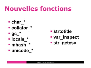 PHP 6, la prochaine frontière