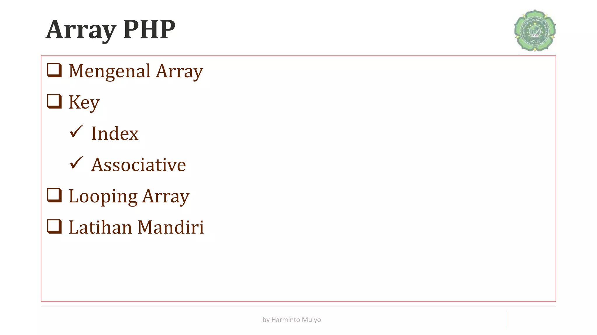 PHP-Array.pptx