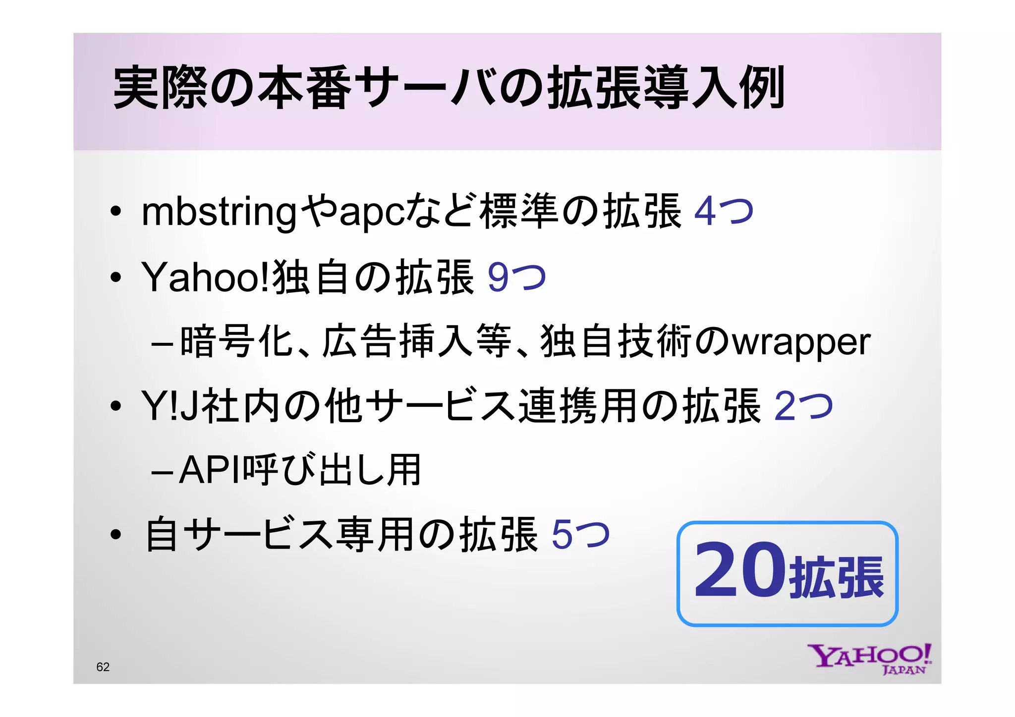PHP at Yahoo! JAPAN