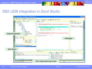 DB2 UDB Integration in Zend Studio 