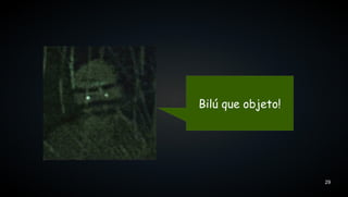 Bilú que objeto!




                   29
 
