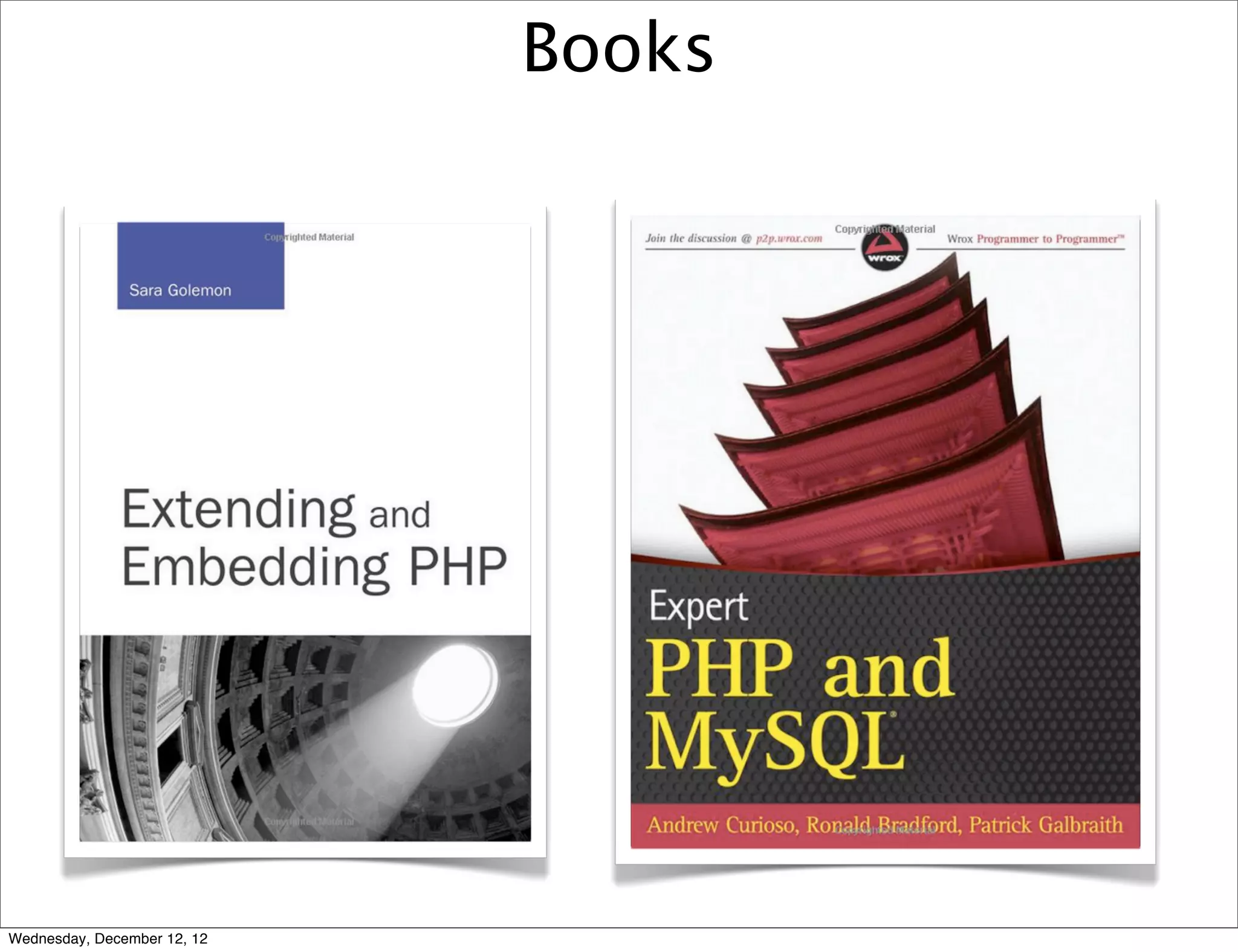 Books




Wednesday, December 12, 12
 