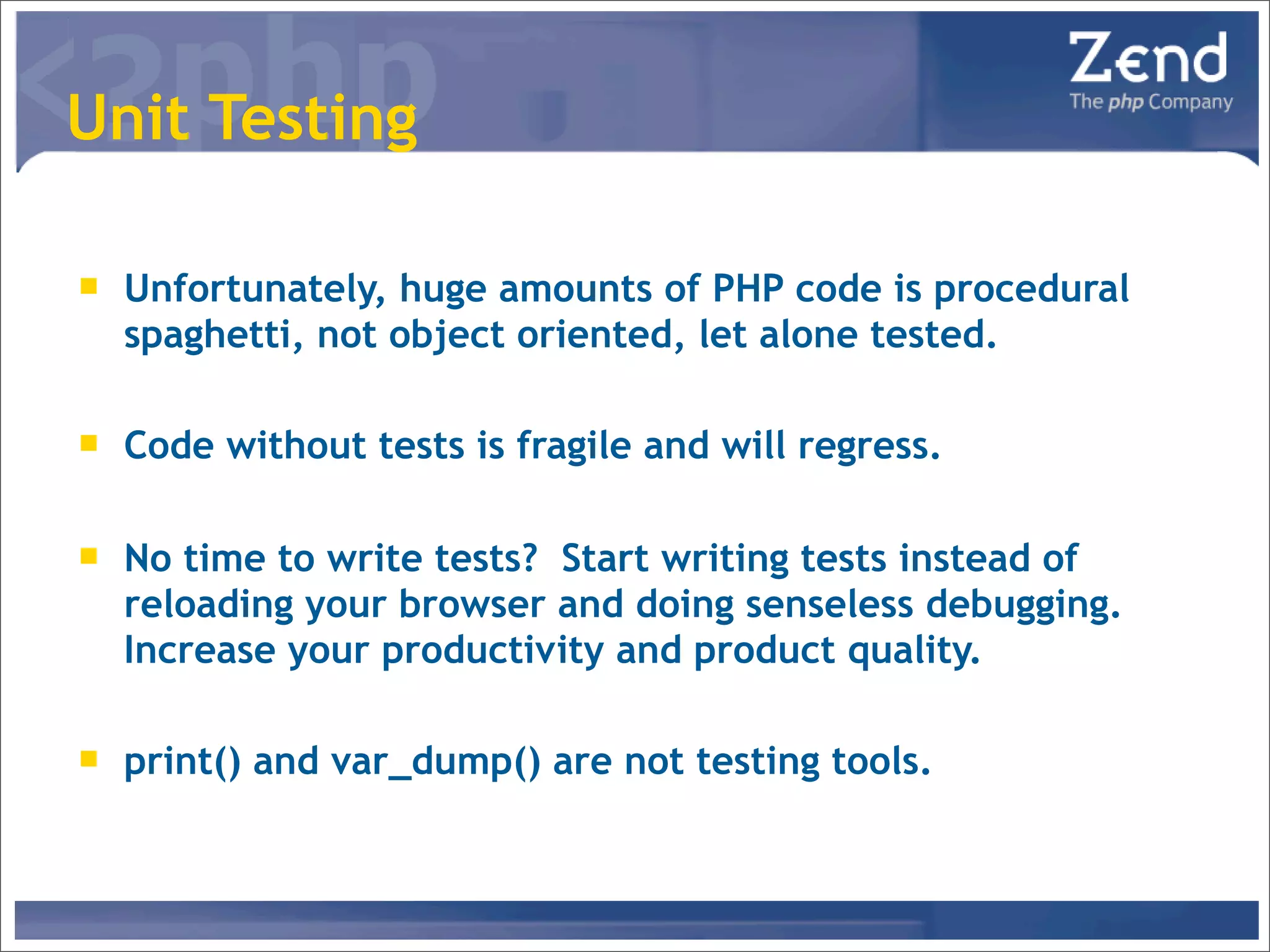 Php Development Best Practices | PPT