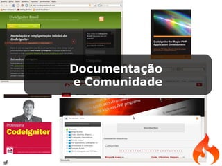 Documentação  e Comunidade sf 
