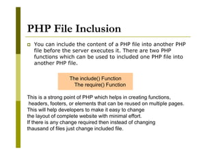Php introduction | PDF