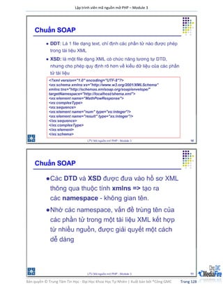 Lập trình viên mã nguồn mở PHP – Module 3
Bản quyền © Trung Tâm Tin Học - Đại Học Khoa Học Tự Nhiên | Xuất bản bởi ®Công GMC Trang 128
 