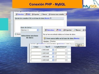 Conexión PHP - MySQL 