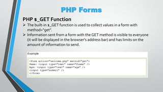 PHP/MySQL Programming Class Lecture 03 | PPT