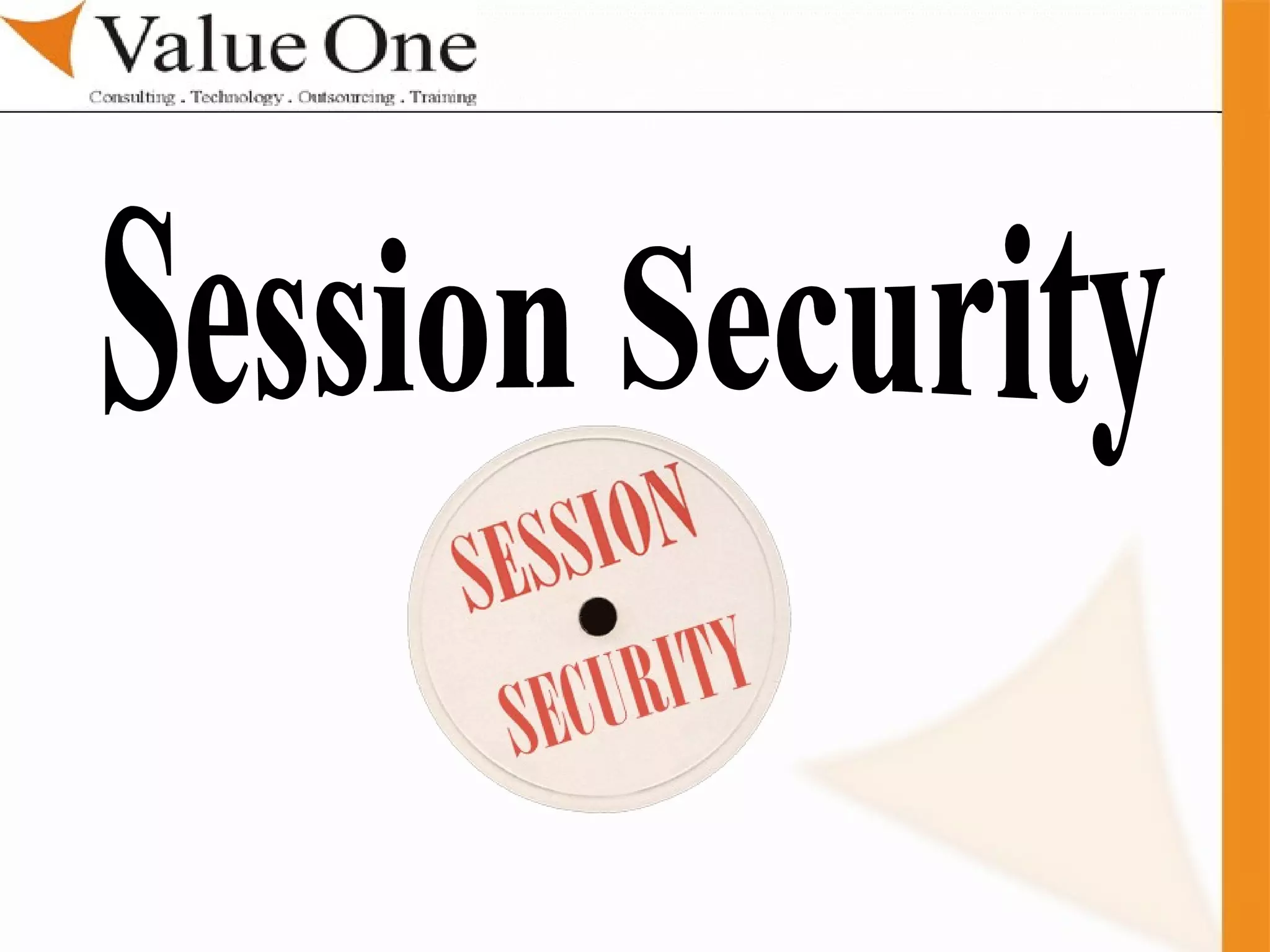 . Training Session Security 