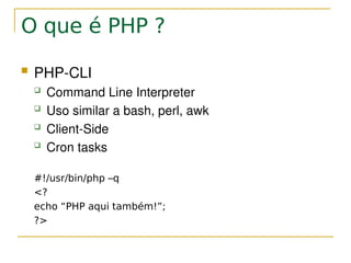 PHP - Programação para seres humanos