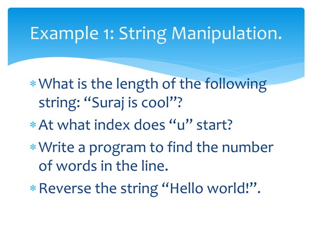 String Manipulation in PHP | PPT