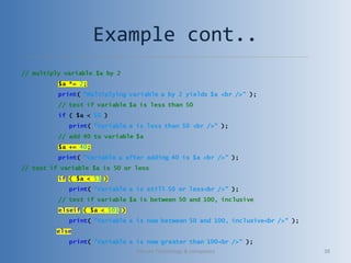 Example cont..
Vibrant Technology & computers 38
 