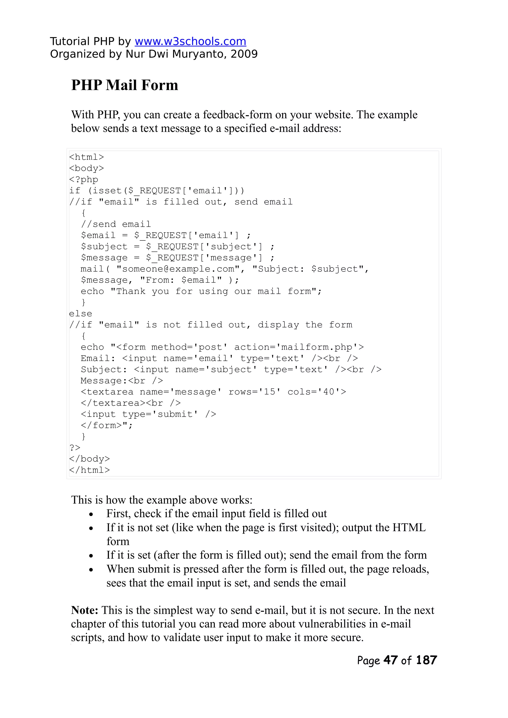 Php Tutorial W3schools Pdf Php Tutorial W3schools Pdf