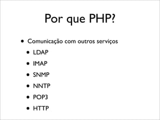 PHP - Uma Pequena Introducao