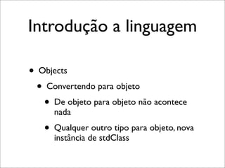 PHP - Uma Pequena Introducao
