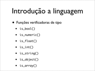 PHP - Uma Pequena Introducao
