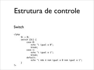 PHP - Uma Pequena Introducao