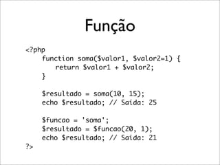 PHP - Uma Pequena Introducao