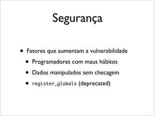 PHP - Uma Pequena Introducao