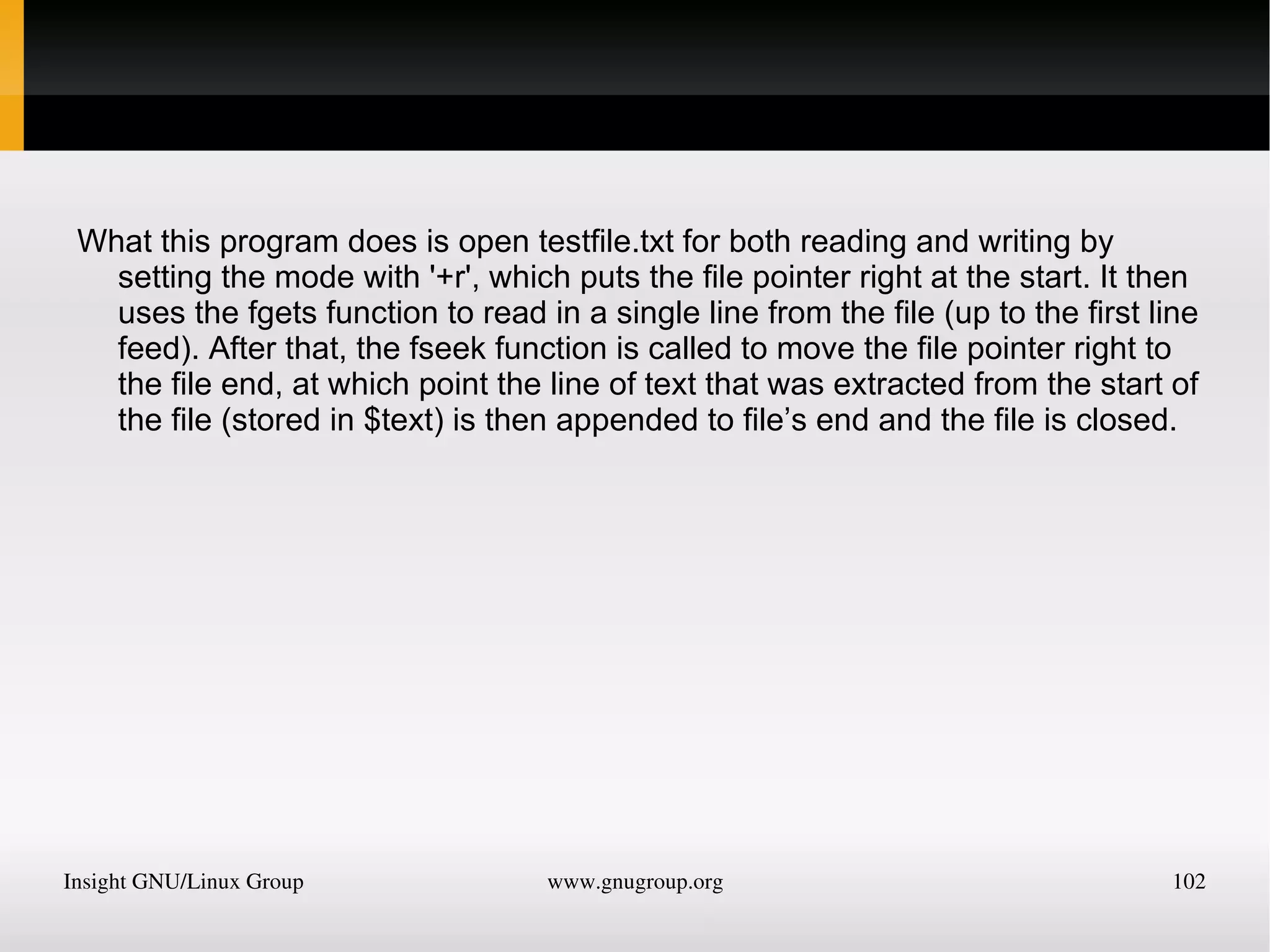 This function takes a Unix timestamp (an integer number representing a date and time based on the number of seconds since 00:00 AM on January 1, 1970) as its input and then calls the PHP date function with the correct format string to return a date in the format Wednesday August 1st 2012. 