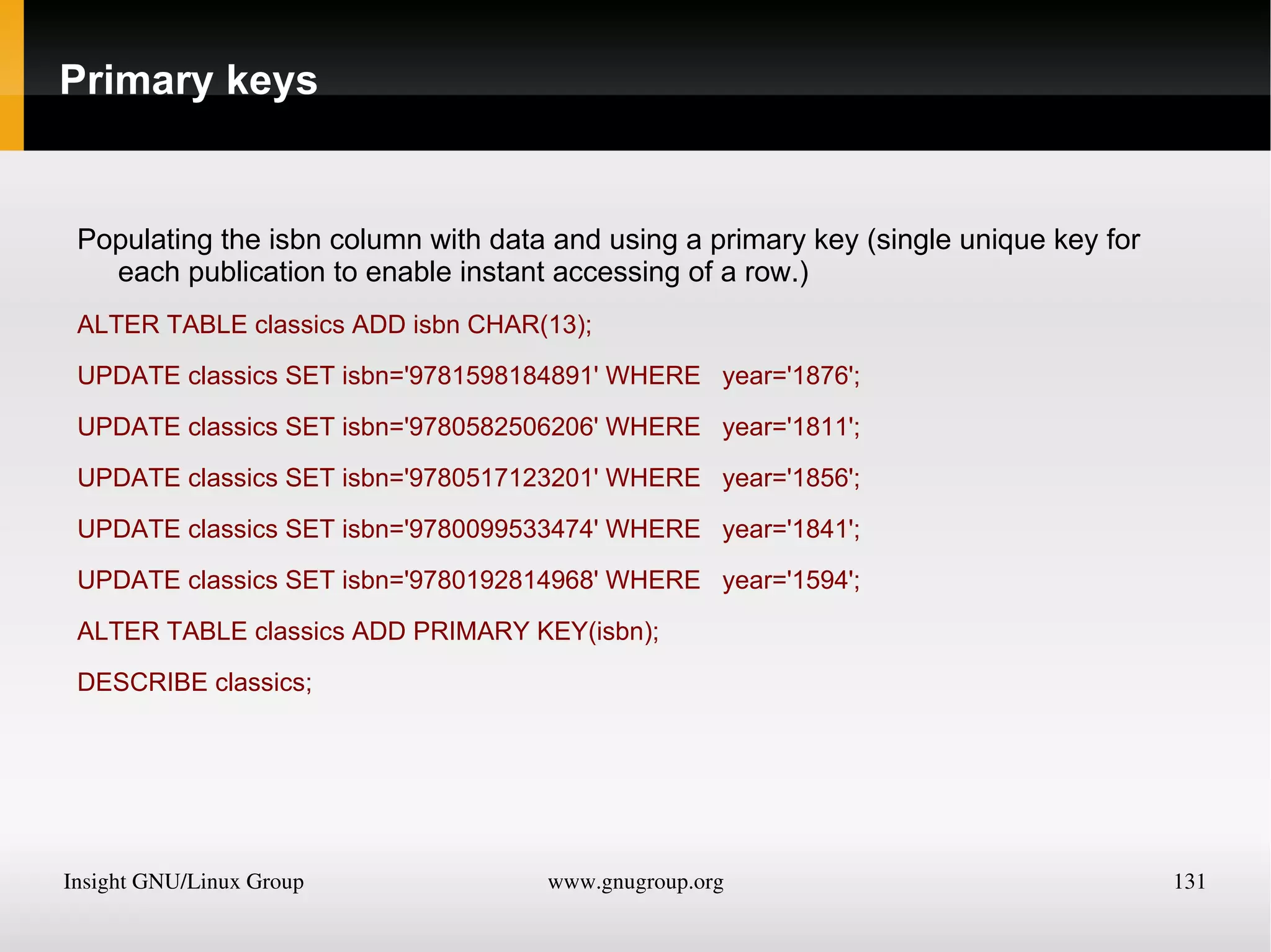 Allowed and disallowed static variable declarations 