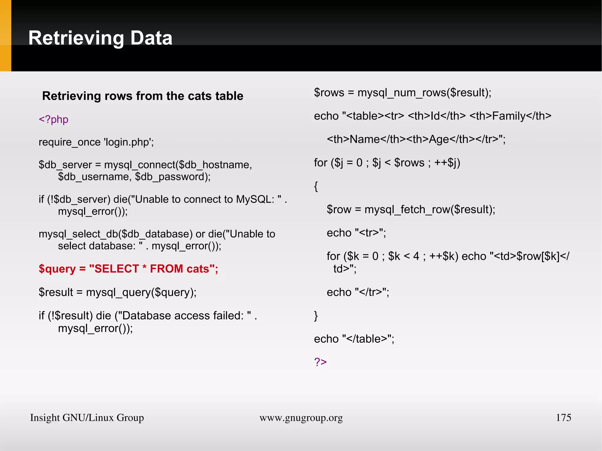 • One ternary operator, which takes the form ? x : y. It’s a terse, single-line if statement that chooses between two expressions, depending on the result of a third one. 