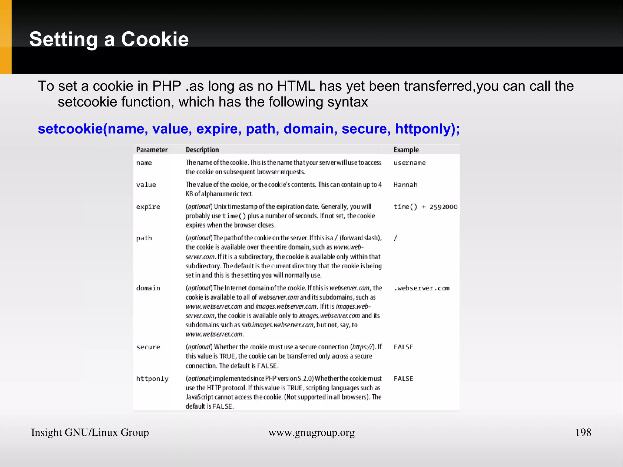 if ($a >= $b) echo &quot;$a is greater than or equal to $b<br />&quot;; 