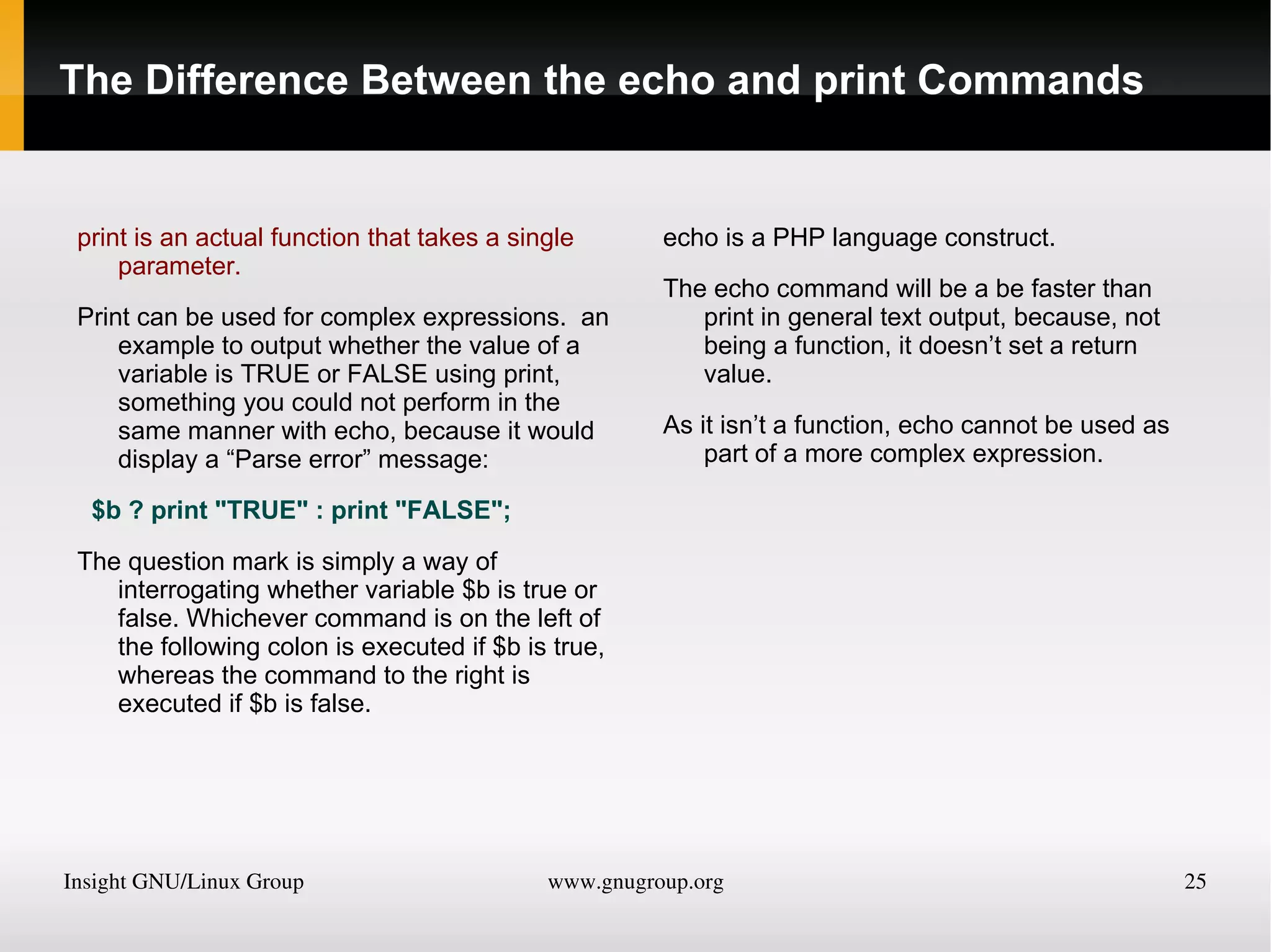 $count = 17.5; Variables don’t contain just strings—they can contain numbers, too. Using the matchbox analogy, to store the number 17 in the variable $count, the equivalent would be placing, say, 17 beads in a matchbox on which you have written the word count: 
