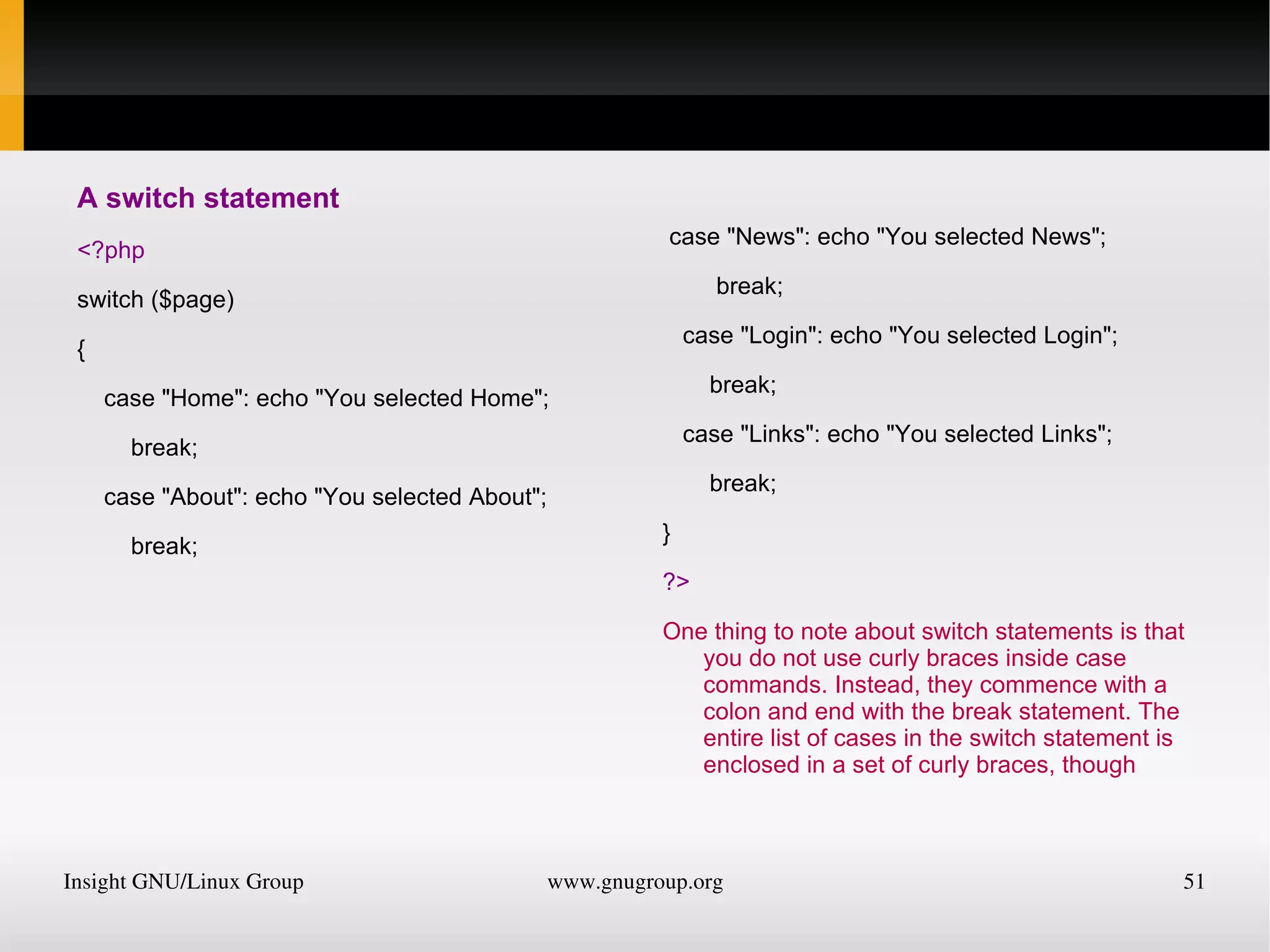 Variable incrementing and decrementing 