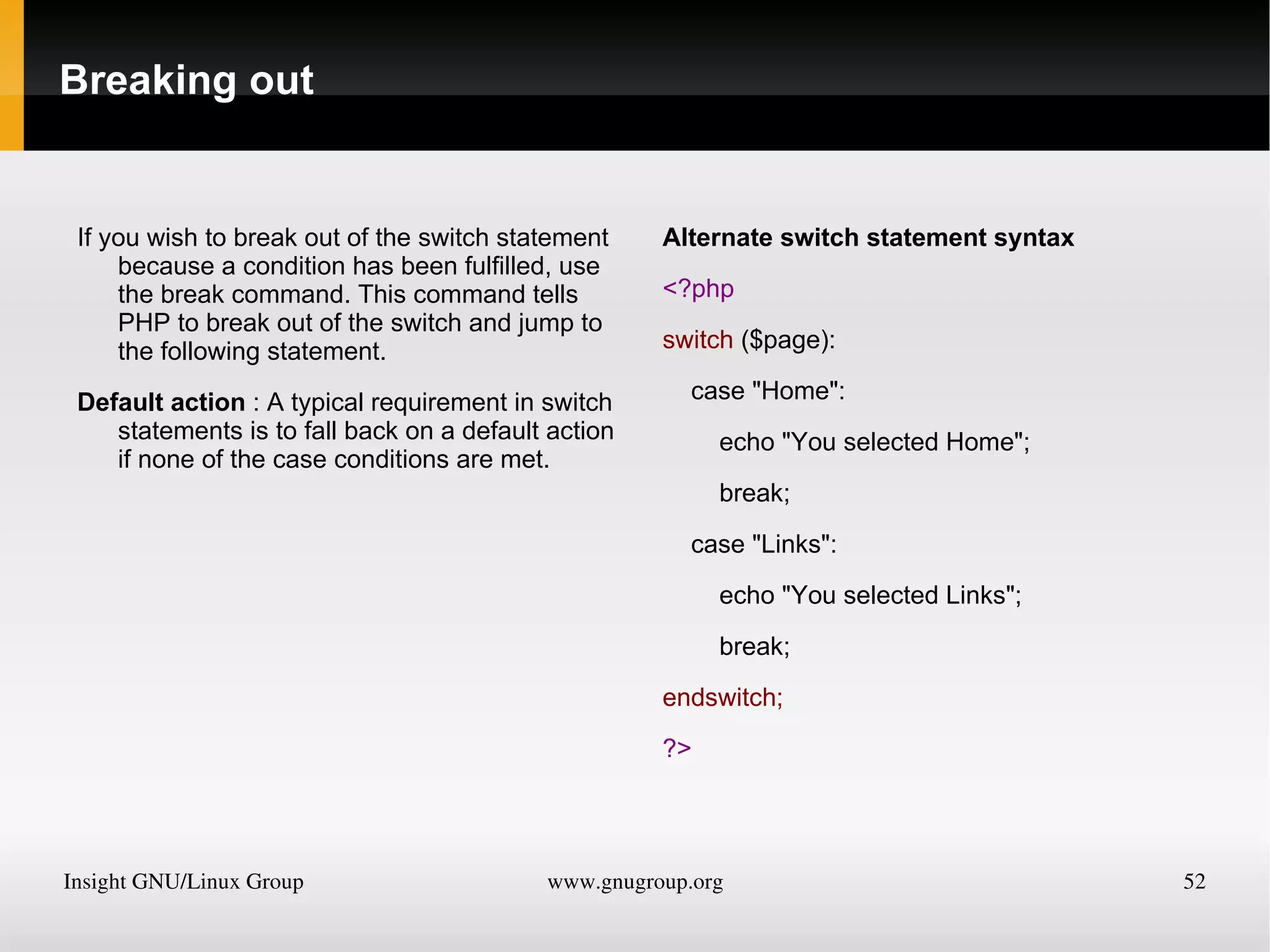 Adding or subtracting 1 is a common operation that PHP provides special operators for it. You can use one of the following in place of the += and -= operators: 