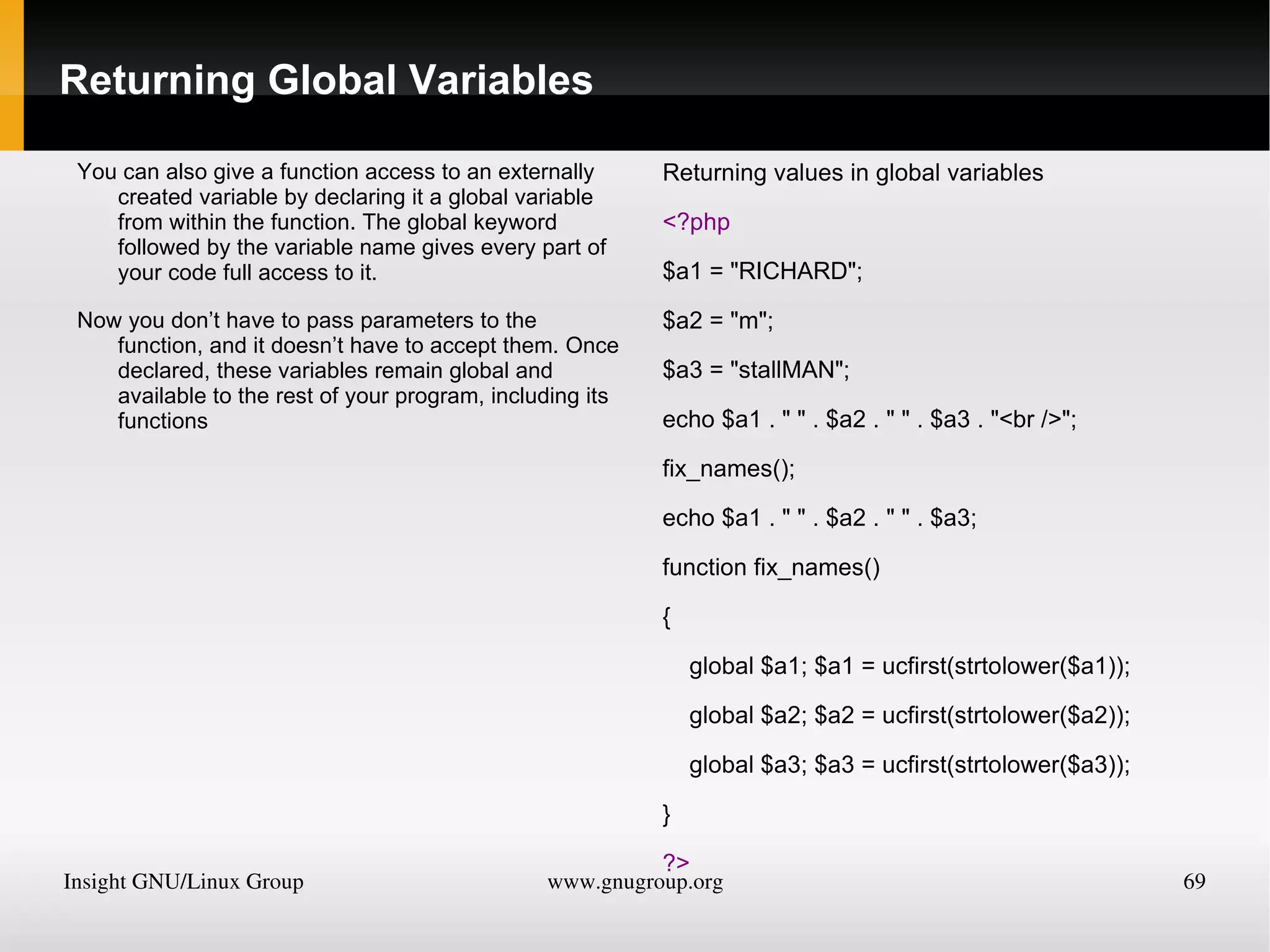 $number = 12345 * 67890; 