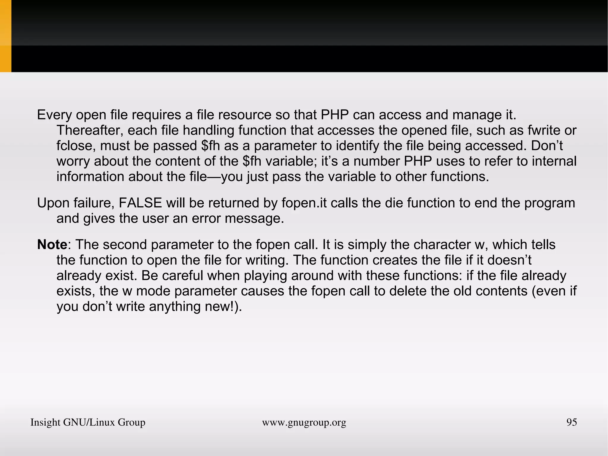A simple function declaration 