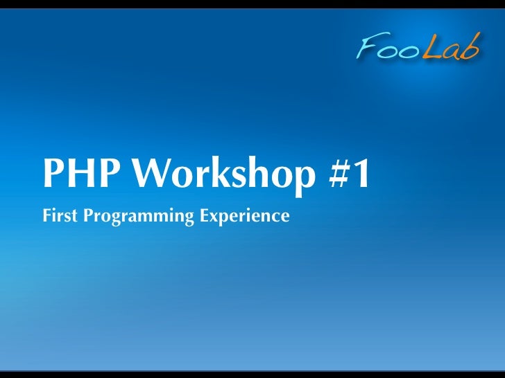 Intro To Php For Beginners