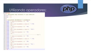 Utilizando operadores:

 